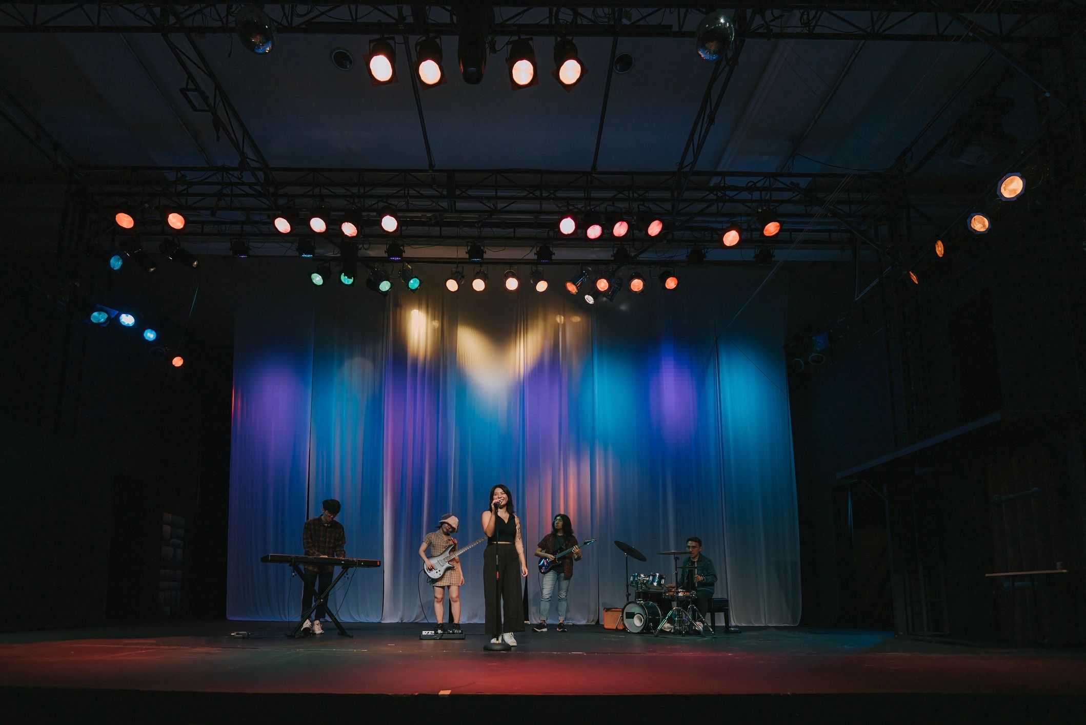 Live music performance representing the energy of Good Groove Radio